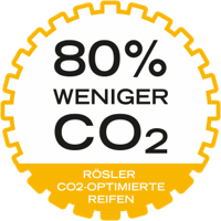 Icon: 80% weniger CO2 durch Rösler C02-optimierte Reifen